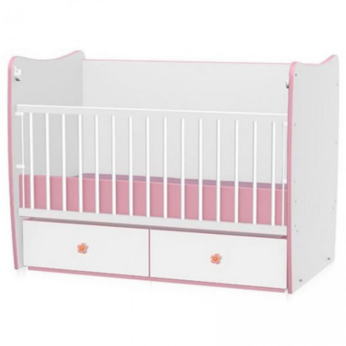 Patut Balansoar Colorat Matrix White Pink Violet