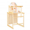 Scaun cu masuta Woody Bertoni natur