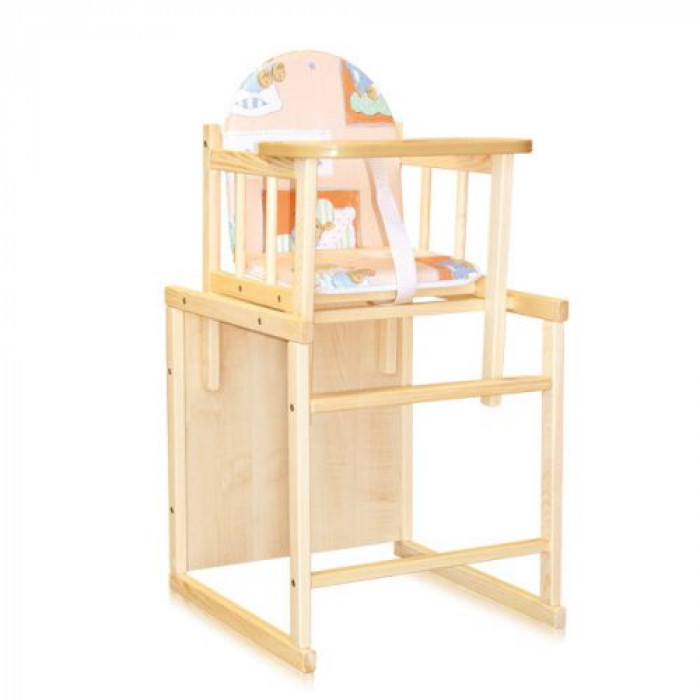 Scaun cu masuta Woody Bertoni natur