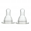 Set 2 tetine Minut Baby silicon, 0+, 3+, 6+, 6+ lichide groase