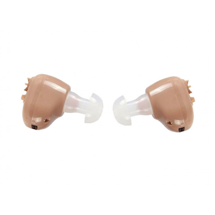 Set 2 Aparate auditive reincarcabile intraauriculare pentru ambele urechi G11-VHP