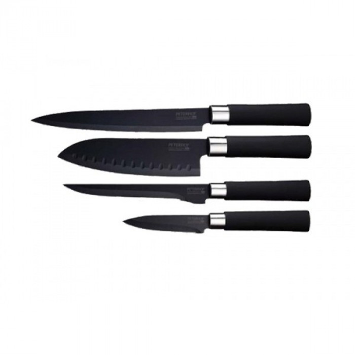 Set 4 cutite inox cu invelis ceramic PH-22354
