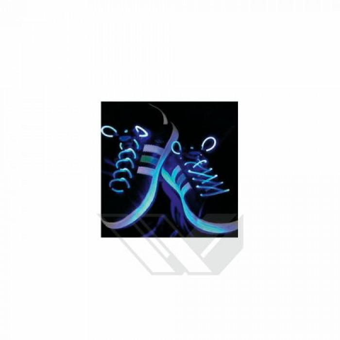 Sireturi de pantofi cu led, albastrii, BasicXL