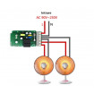 Intrerupator Wireless Sonoff Dual WiFi Smart Switch