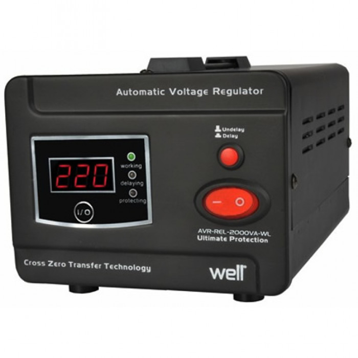 Stabilizator tensiune cu releu 2000VA 1200W