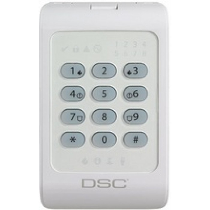 TASTATURA LED DSC PC 1404RKZWH-L