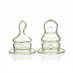 Set 2 tetine Minut Baby ortodontice silicon, 0+, 3+, 6+, 6+ lichide groase