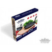 Set tigaie din fonta cu suport lemn pentru servit PH-15359-22