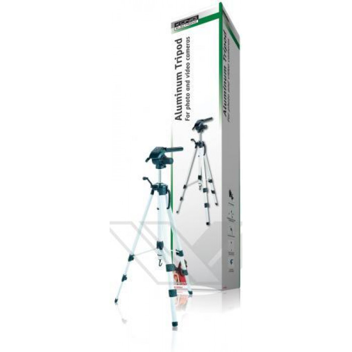 Tripod extensibil, aluminiu, 650-1610mm, capacitate max 3.5kg, argintiu, Konig