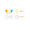 Tub LED T8 60 cm alb neutru