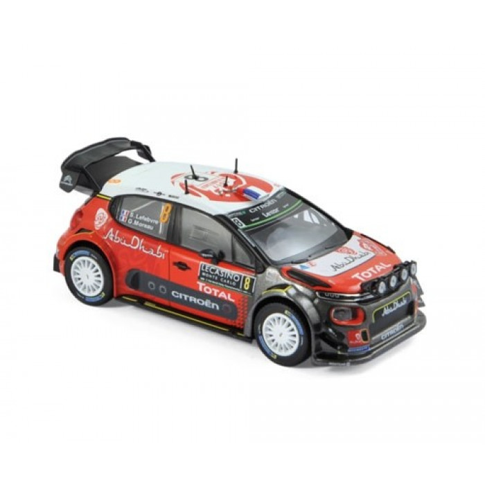 Macheta Auto Norev, Citroen C3 WRC - S.Lefebvre/G.Moreau - Monte Carlo 2017 1:43