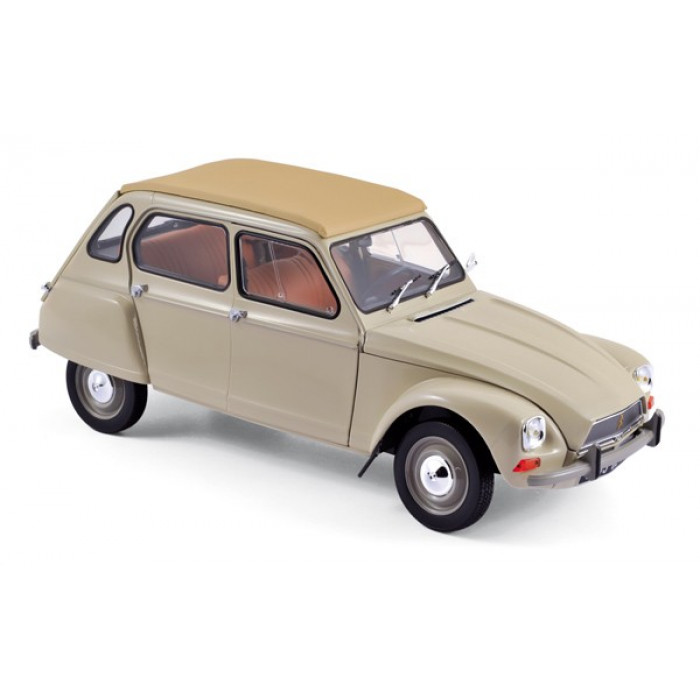 Macheta Auto Norev, Citroen Dyane 6 1970 - Erable Beige 1:18