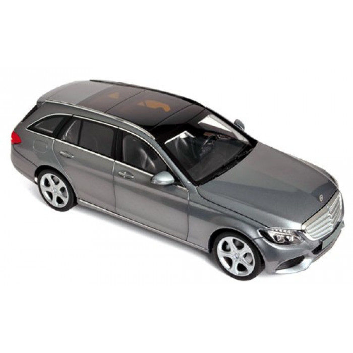 Macheta Auto Norev, Mercedes-Benz C-Klasse Estate 2014 - Gri Metallic 1:18