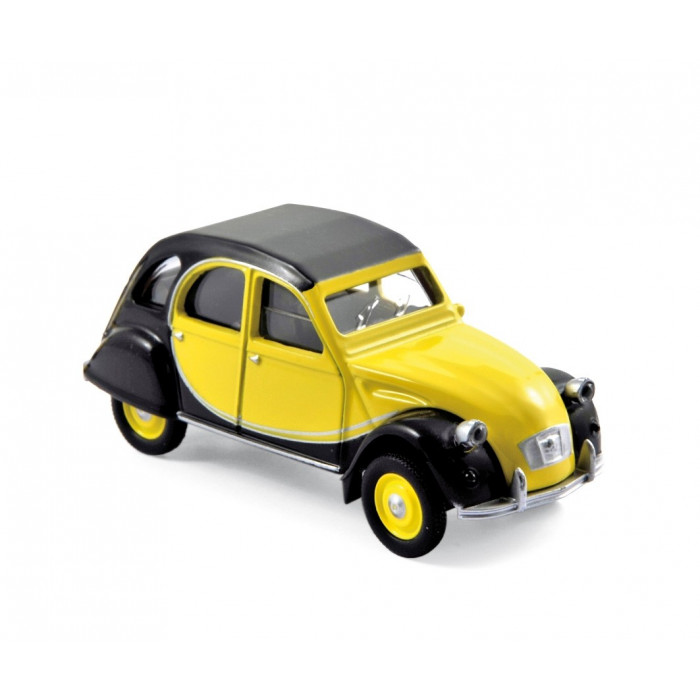 Macheta Auto Norev, Citroen 2CV Charleston 1982 - Galben
