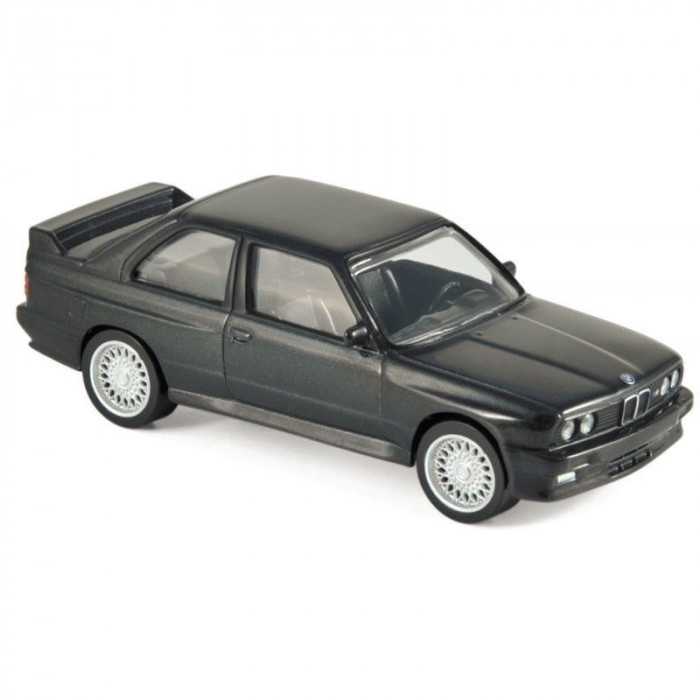 Macheta Auto Norev, BMW M3 E30  1986 Negru Jet car 1:43