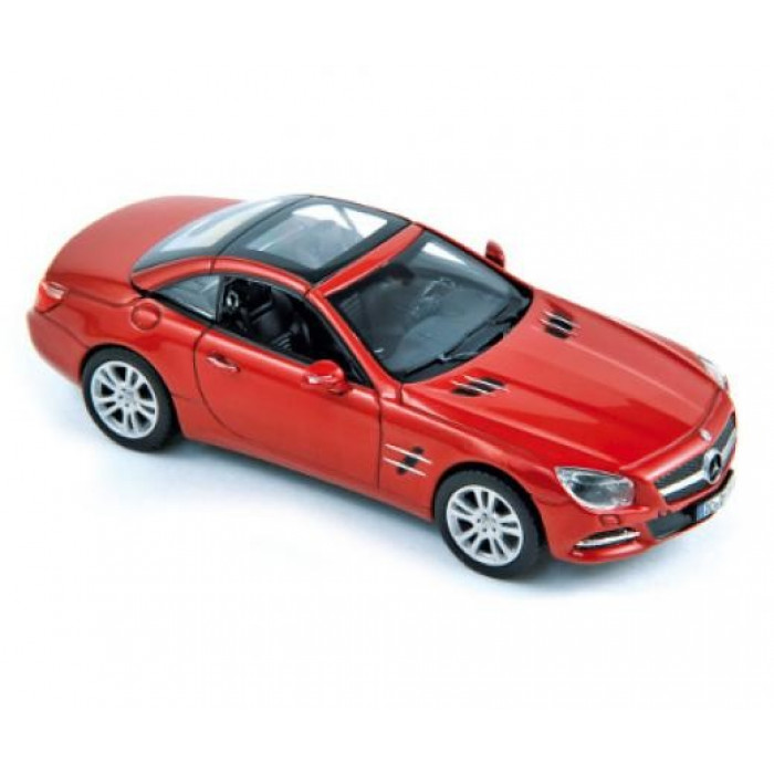 Macheta Auto Norev, MERCEDES 500 SL 2012 metallic red 1:43