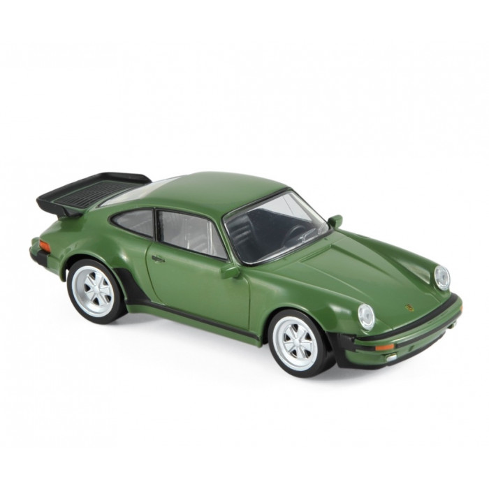 Macheta Auto Norev, Porsche 911 Turbo 1978 - Green - JET CAR YOUNGTIMERS 1:43