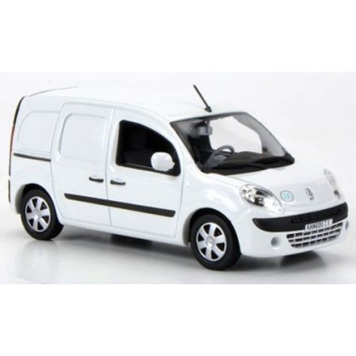 Macheta Auto Norev, Renault Kangoo Z.E. 2011 - Glacier Alb 1:43