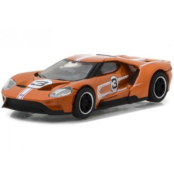 Ford GT 1967 #3 Ford GT40 Mk.IV Tribute Solid Pack - Ford GT Racing Heritage Series 1 1:64