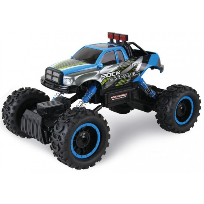 Masina HB, Rock Crawler 4WD 1:14 Cu Telecomanda - Albastru