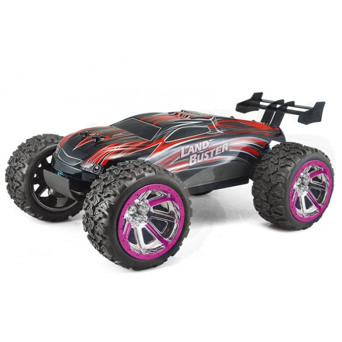 Masina NQD, Land Buster 1:12 Monster Truck RTR 2.4GHz Li-Ion 1500mAh Cu Telecomanda - Rosu