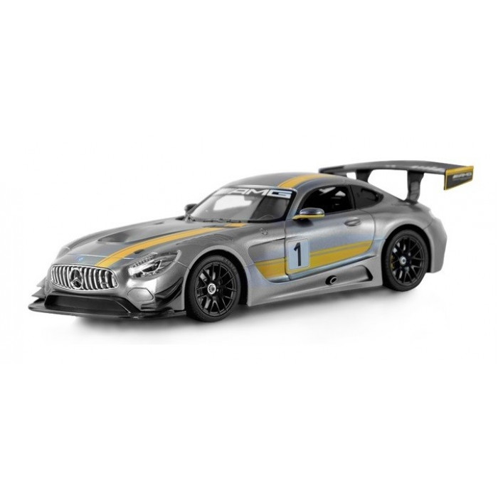 Masina, Rastar, Mercedes-AMG GT3 1:14 RTR Cu Telecomanda - Gri