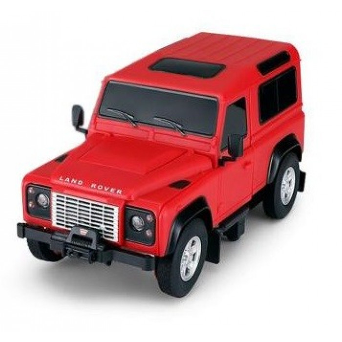 Masina, Rastar, Land Rover Denfender 1:24 RTR cu Telecomanda - Rosu