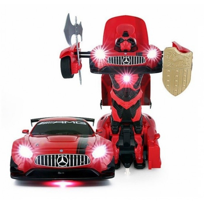 Masina Rastar, GT3 Transformer 1:14 2.4GHz RTR - Rosu