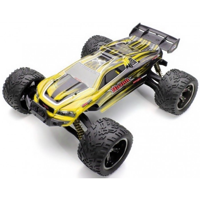 Masina XLH, Truggy Racer 2WD 1:12 2.4GHz RTR Cu Telecomanda - Galben