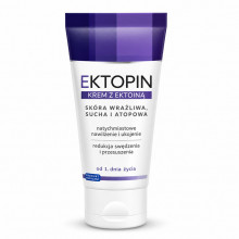 Crema Solinea Ektopin, cu ectoina, pentru piele sensibila, uscata si atopica, hidratare si calmare, 50 ml Crema Solinea Ektopin, cu ectoina, pentru piele sensibila, uscata si atopica, hidratare si calmare, 50 ml