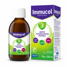 Supliment alimentar sirop Solinea Immucol 3, cu soc negru, aronia, astragalus si vitamina C, pentru copii de la 3 ani si adulti, 200 ml Supliment alimentar sirop Solinea Immucol 3, cu soc negru, aronia, astragalus si vitamina C, pentru copii de la 3 ani si adulti, 200 ml