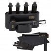 Ondulator multifunctional Hot Tools Curlbar Set, Pro Artist Black Gold collection, 4 capete detasabile de 19, 25, 32 si 38 mm, 8 trepte de temperatura, invelis din titan, HTCURLSETBGUKE