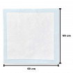 Set aleze (paturici) absorbante de unica folosinta ZARYS, protectii pentru pat, 60x60 cm, 25 buc, BT-PC6060