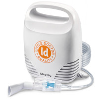 Aparat aerosoli Little Doctor LD-215C, nebulizator cu compresor, 3 dimensiuni de particule, Alb