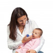 Aspirator nazal manual FLAEM Baby, pentru bebelusi si copii, Alb/Albastru, AC0423P