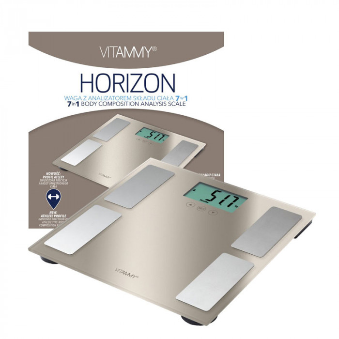 Cantar corporal Vitammy Horizon, Electronic, Auriu