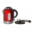 Fierbator Irit IR-1323, 2200 W, 1.7 l, carcasa inox, oprire automata, baza rotativa 360°, rosu