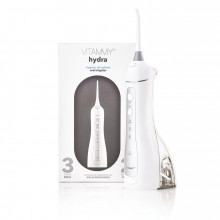 Irigator oral/ dus bucal Vitammy Hydra, profesional, 3 moduri de functionare, rezistent la apa, 2 duze, Alb Irigator oral/ dus bucal Vitammy Hydra, profesional, 3 moduri de functionare, rezistent la apa, 2 duze, Alb