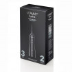 Irigator oral/ dus bucal Vitammy Hydra, profesional, 3 moduri de functionare, rezistent la apa, 2 duze, Negru