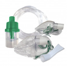 Kit accesorii pentru aparatele de aerosoli Sanity, masca copii si adulti, pahar de nebulizare, piesa bucala, furtun Kit accesorii pentru aparatele de aerosoli Sanity, masca copii si adulti, pahar de nebulizare, piesa bucala, furtun