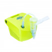 Aparat aerosoli Novama Familino by Flaem, nebulizator cu compresor, 2 moduri de nebulizare, dimensiuni particule reglabile, masca copii si adulti, fara ftalati si BPA, pentru uz casnic si profesional