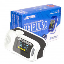 Pulsoximetru Novama Oxipulso, masoara saturatia de oxigen si rata pulsului, masuratori precise, display Oled, oprire automata, Alb/ Negru Pulsoximetru Novama Oxipulso, masoara saturatia de oxigen si rata pulsului, masuratori precise, display Oled, oprire automata, Alb/ Negru