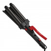 Ondulator REVLON Wave Master – Jumbo Waver RVIR3056UKE, 3 cilindri extra mari, 30 setari temperatura, invelis ceramic cu turmalina
