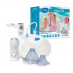 Aparat aerosoli profesional Sanity Pro Inhaler, fabricat in Italia, irigator Nosalek Jet, 2 in 1