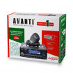 Pachet statie radio CB Avanti Kappa II, 3 trepte de putere, Roger Beep + antena CB Bytrex MiniPlus