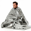 Set patura termica pentru situatii de urgenta, 210x160 cm, Argintiu, 10 bucati, CRM-RB-01S