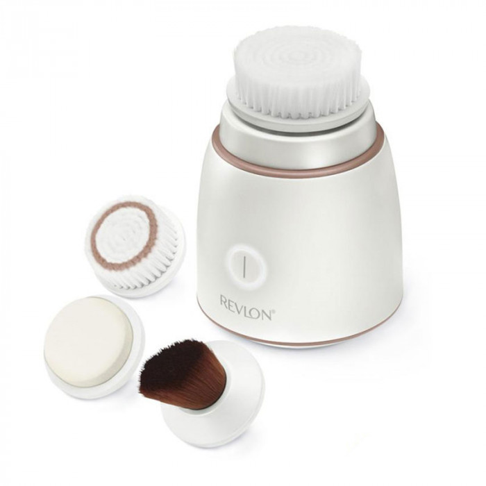Perie electrica pentru fata REVLON Ultimate Glow Sonic RVSP3538E, vibratii sonice