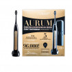 Periuta de dinti electrica VITAMMY Aurum, 96000 vibratii/min, 5 moduri de periaj, incarcare wireless, Negru/Auriu