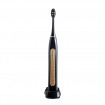 Periuta de dinti electrica VITAMMY Aurum, 96000 vibratii/min, 5 moduri de periaj, incarcare wireless, Negru/Auriu