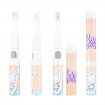 Periuta de dinti electrica VITAMMY Smile Minimini+, pentru copii 3 +, cutie travel, Animatie Soricel, Culoare Piersica, TB8041M
